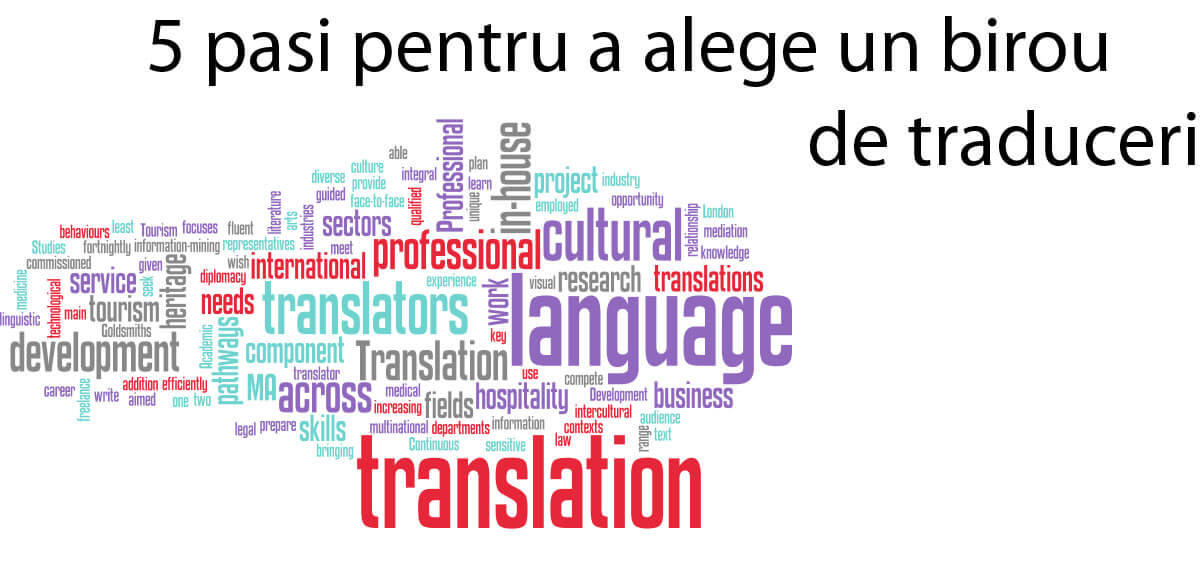 Cei mai importanti pasi pentru alegerea unui birou de traduceri ( AQT )