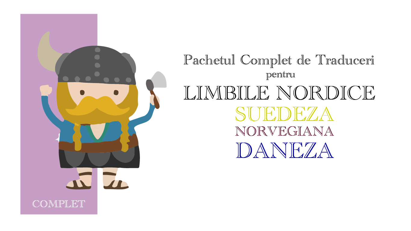 Traduceri din limbile nordice ( suedeza, daneza, norvegiana ) AQT